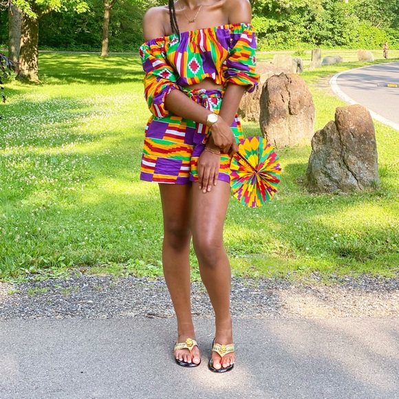 Co cord outfit set comes with the fan - Picture 2 of 2